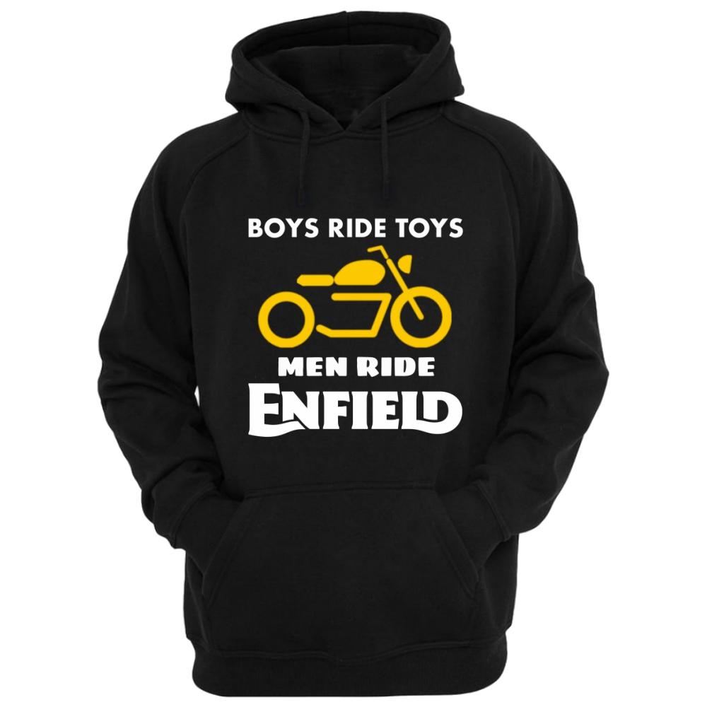 Boys ride Toys Enfield official black Hoodie - Badtamees