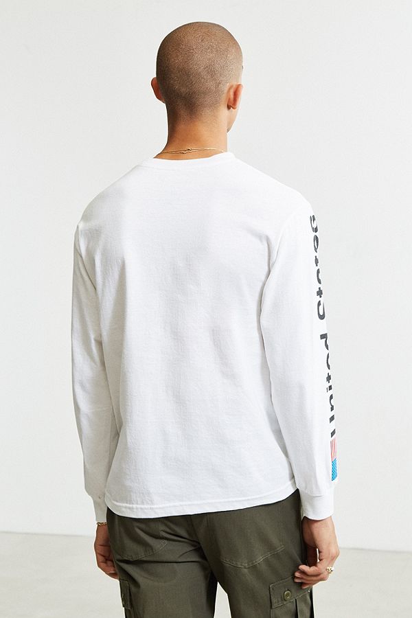 Style Nasa Long Sleeves Designer White Tee with upto 50% off