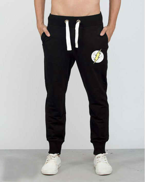 The Flash Logo (DCL) (Black) Summer joggers - Badtamees