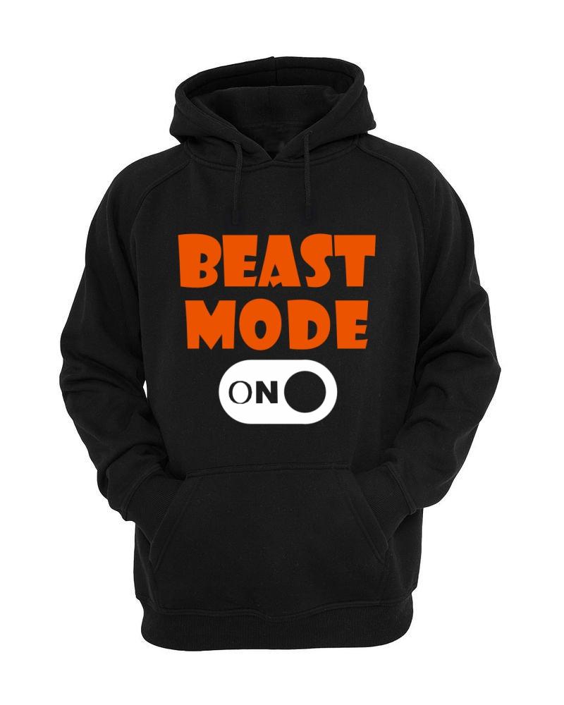 Beast Mode Black Hoodie - Badtamees