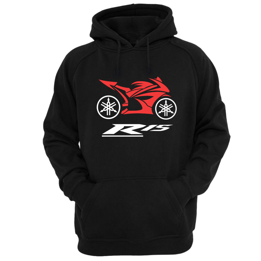 Yamaha R15 official black Hoodie - Badtamees