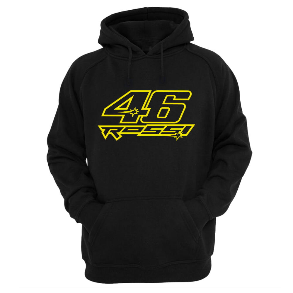 Star Rossi 46 official black Hoodie - Badtamees