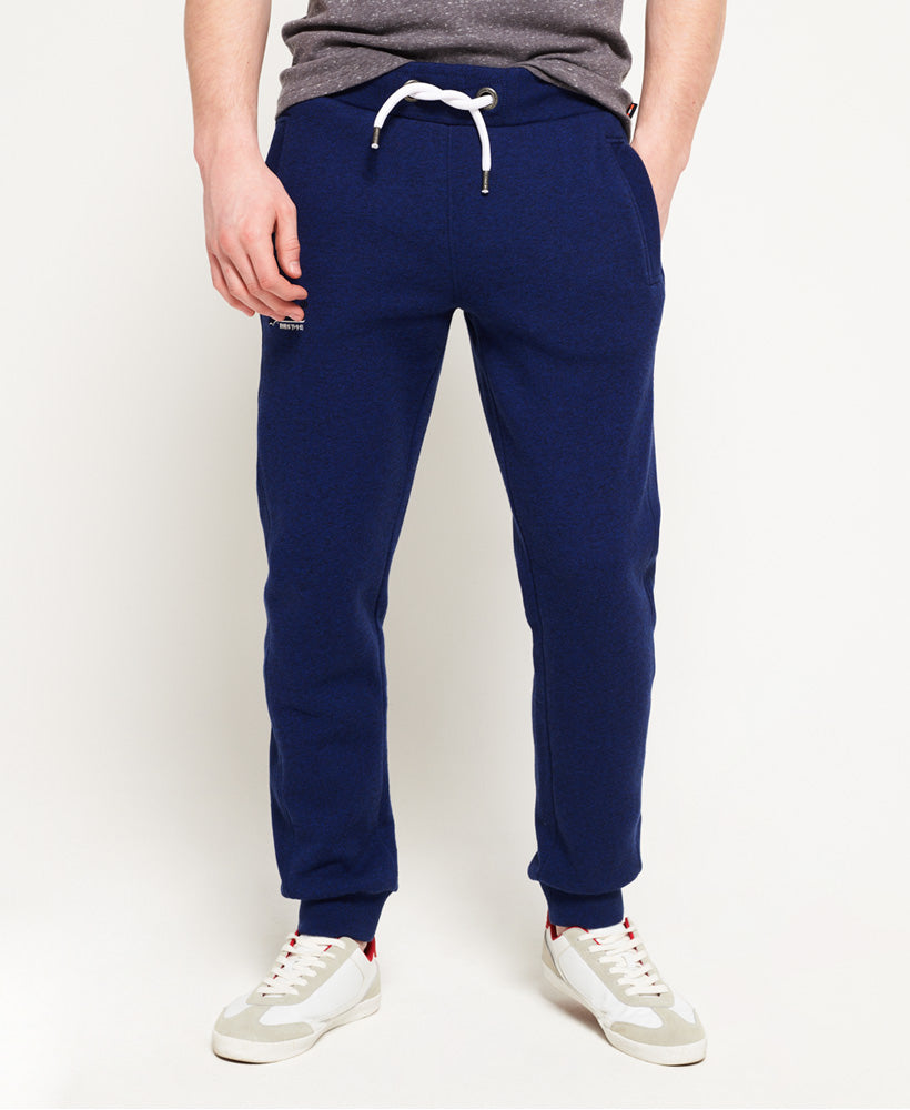 Premium Solid Navy Blue Thick Joggers