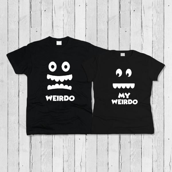 Weirdo My Weirdo black Tshirt Combo - Badtamees